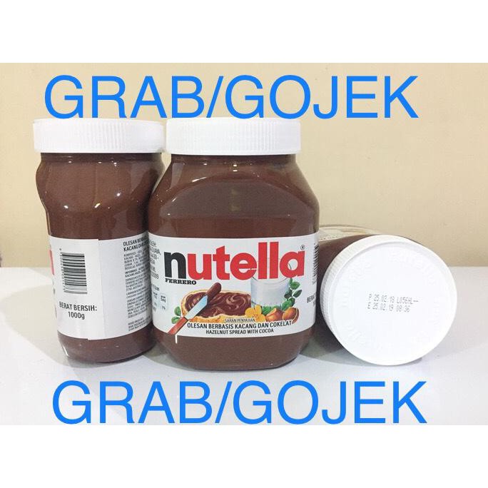 

Terlaris - Selai Nutella Ferrero Spread 1 kg ONLY