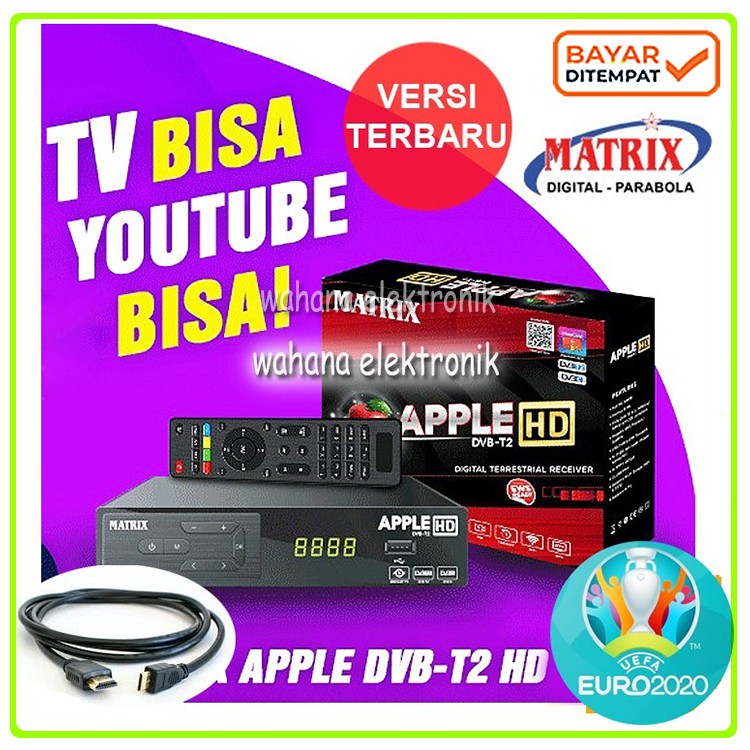 Receiver Tv Digital Set Top Box / STB Matrix EWS DVB T2 WIFI Full HD Bisa You Tube