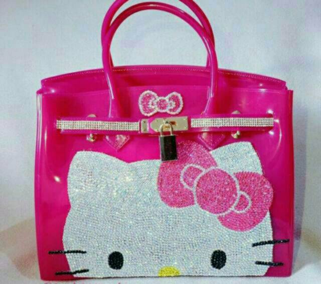 Tas sticker hello kitty hk kepala tas sticker keropi