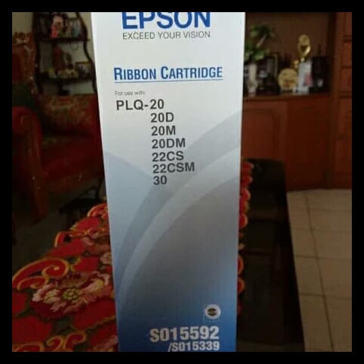 

BAYAR DITEMPAT PITA RIBBON EPSON PLQ - 20 PLQ20 ORIGINAL KODE 896