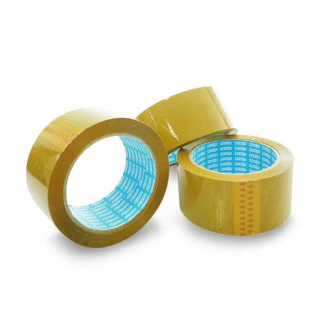 

LAKBAN COKLAT SOOKU 2 inch 90 yard by VIVAN ROBOT INDONESIA