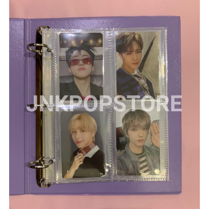 

Binder Bambi 3 Ring A5 Photocard Plus 4 Pocket Topload Binder Page Sultan