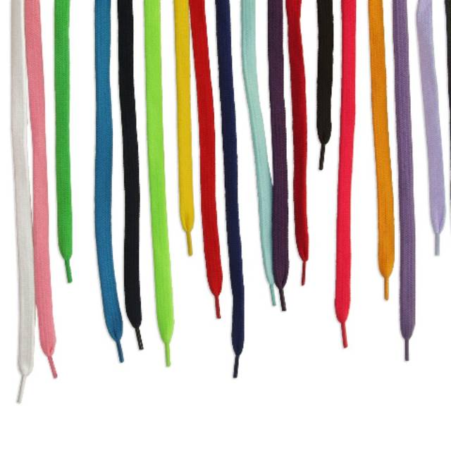 COLOURFUL SHOE LACES TALI SEPATU WARNA WARNI 120  CM - 190 CM