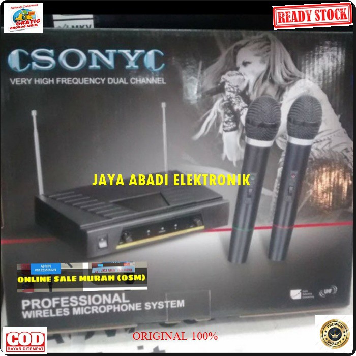 G146 SONY mic wireless karaoke mik sepasang mikrophone Wireles dual pegang microphone pro suara audio sound sistem vokal vocal professional panggung dj studio G146  Sepasang mic pegang  jarak mic bisa pakai sampe 20-40 meter.  BISA DIPAKAI KE SEGALA ALAT