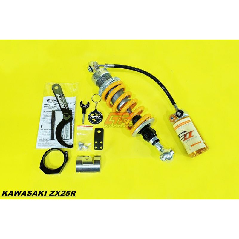 Shockbreaker Monoshock RPM Not Ohlins Kawasaki ZX25R ZX25RR ZX4RR