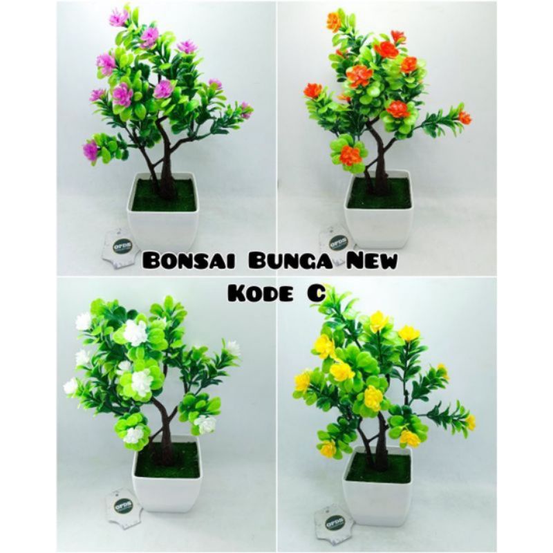 Bonsai Bunga Plastik