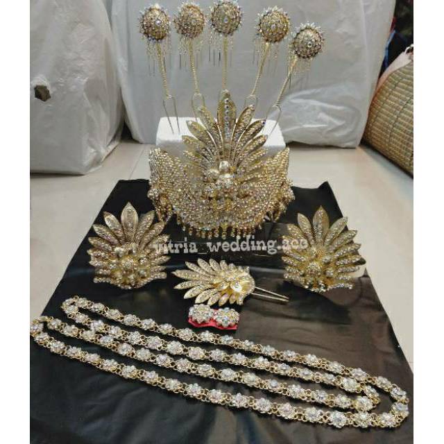 SIGER SUNDA + 5 MENTUL BULAT + KALUNG SUNDA