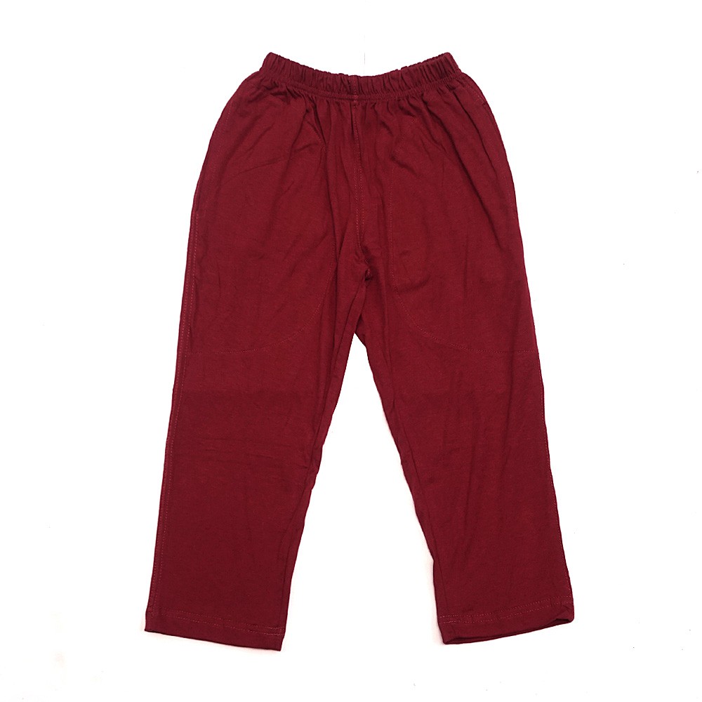 CLAPS -  Maroon Piyama Set (Baju Tidur Anak)