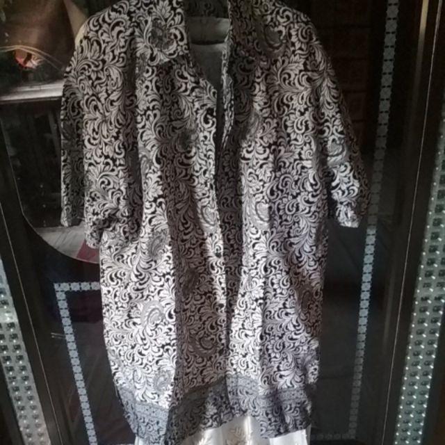 Gamis Batik Couple Pria Wanita Kondangan Seragam Pesta