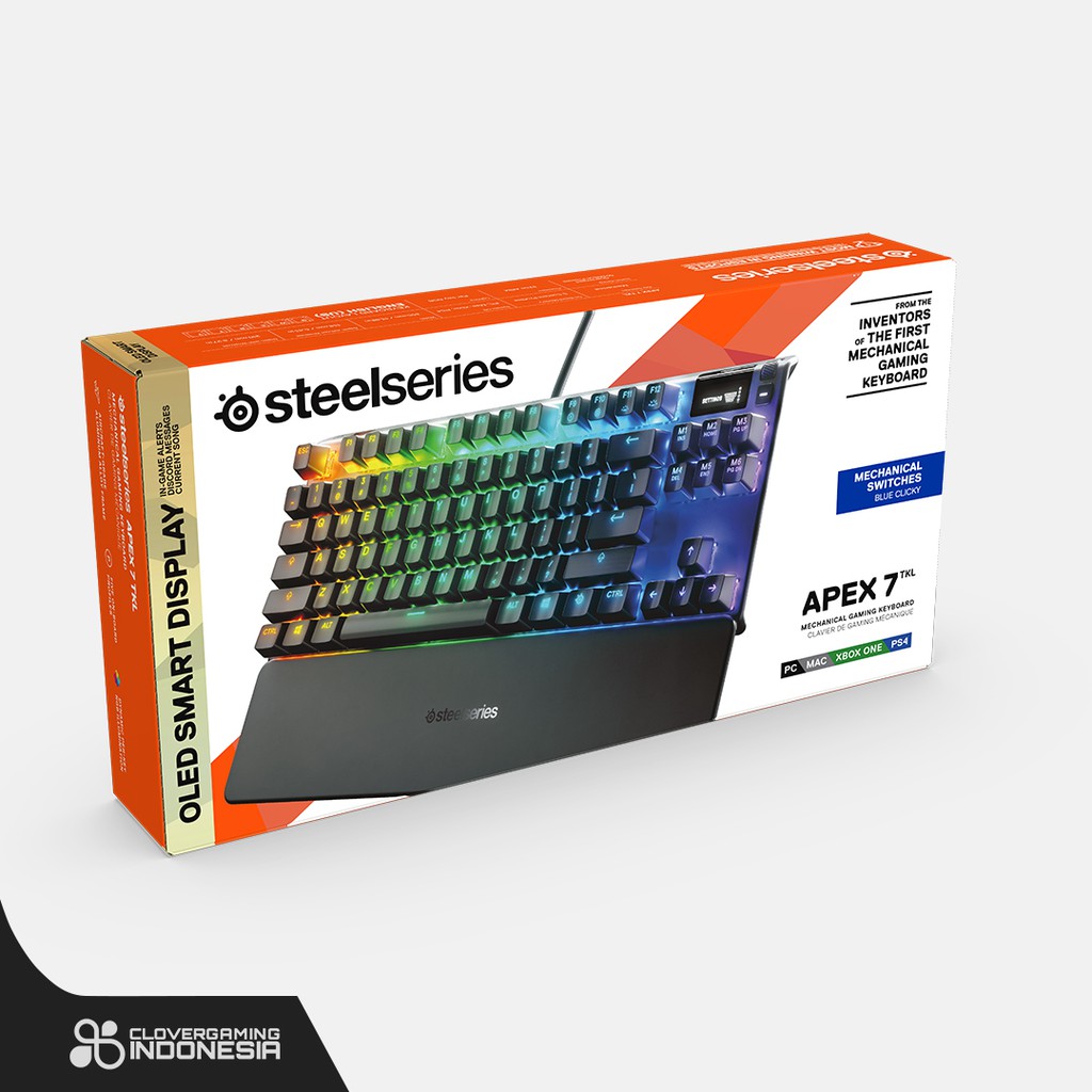 Steelseries Apex 7 TKL RGB - Mechanical Gaming Keyboard