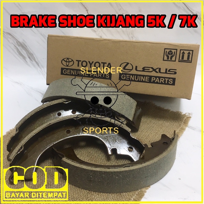 BRAKE SHOE 5K 7K - KAMPAS REM BELAKANG KIJANG 5K 7K