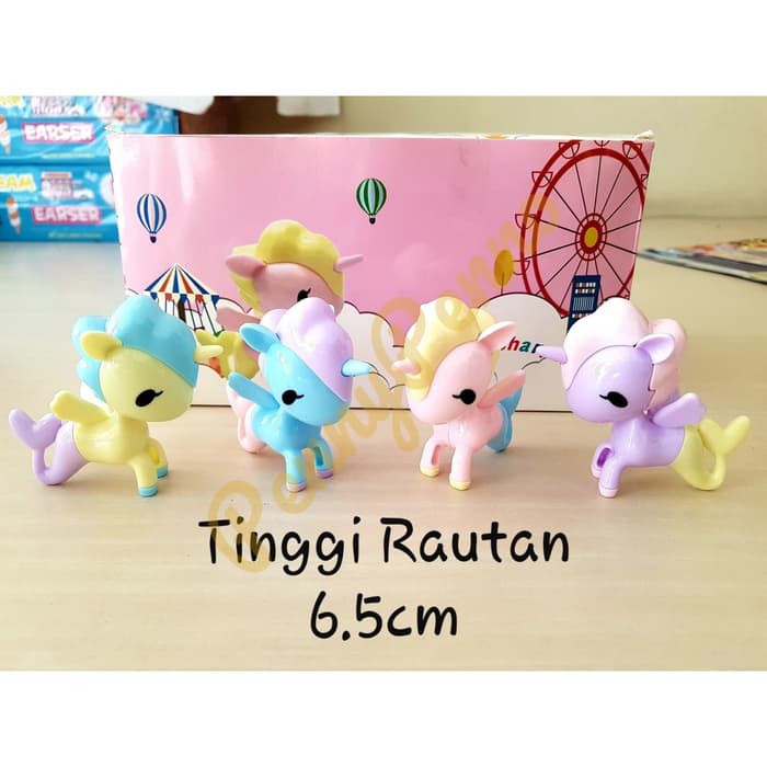 

nn Rautan Pensil Model Unicorn Topi Lucu dan Unik