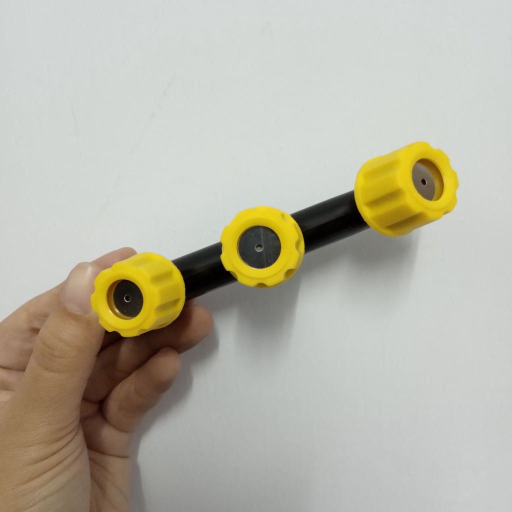 Nozzle Spuyer 3 Lubang Embun Kepala Sprayer Semprotan Elektrik Manual