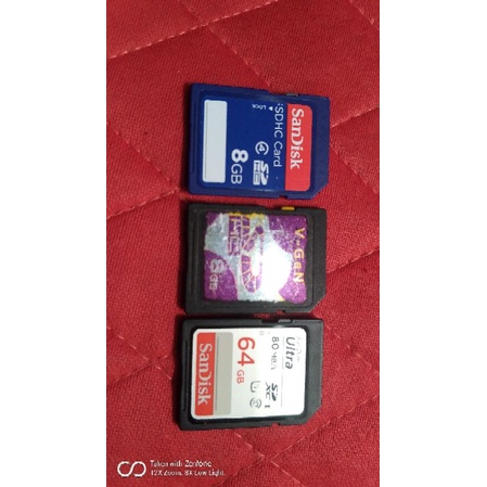 sdhc memory card kamera