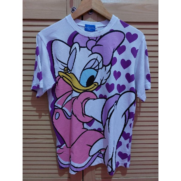 Baju Kaos Daisy Duck All Over Print