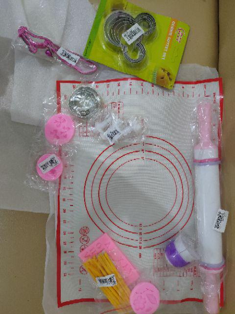 Alas Rolling Dengan Bahan Silikon Anti-lengket Untuk Adonan Kue