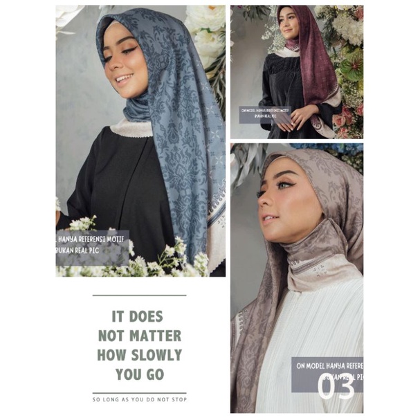 HIJAB SEGI EMPAT ORCHID SERIES