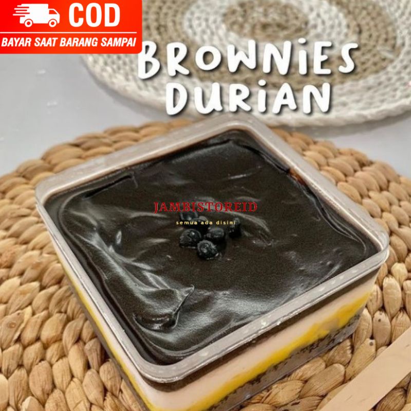 

(JAMBISTOREID) KHUSUS KOTA JAMBI JANGAN DIPESAN SEBELUM KONFIRMASI Dessert Box Brownies Durian Kue Mini Perayaan Anniversarry Hari Jadi Pacar Jambi