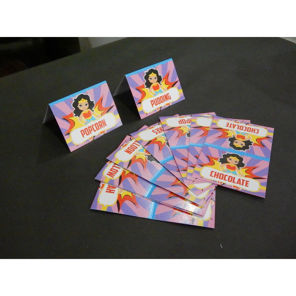 

Table Card / Kartu Menu / Dessert Table Card