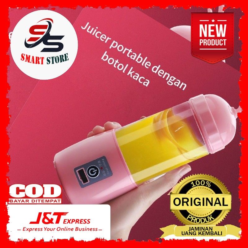 Jual BLENDER JUS PORTABLE KUAT DAN PENGGILINGAN HALUS BATRE AWET DAN