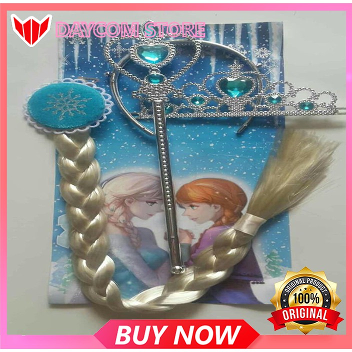 169 Aksesoris Rambut Frozen Elsa Rambut Bando Mahkota 169 Aksesoris Rambut Frozen Elsa Rambut Bando Mahkota