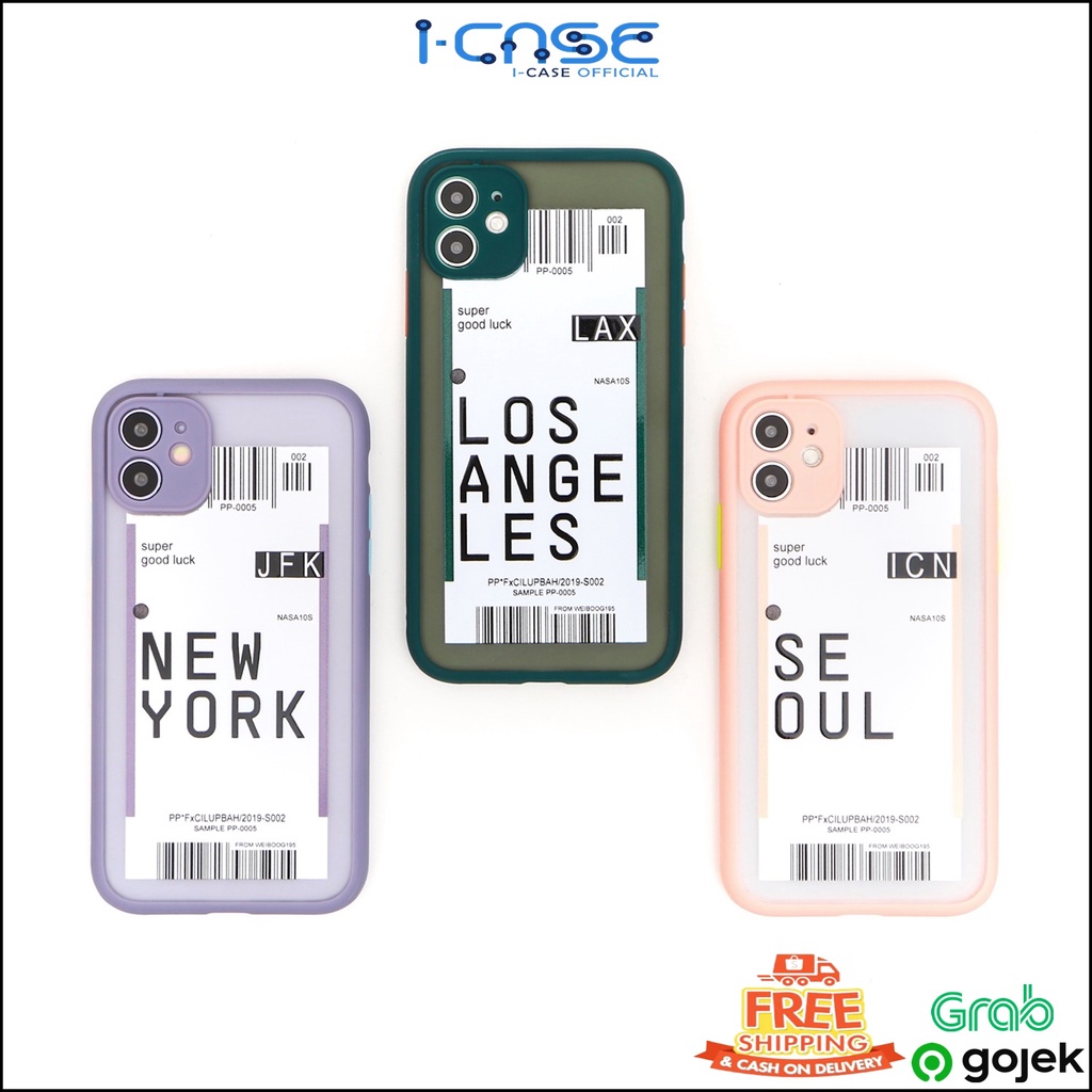 TICKET DROP CASE - BOARDING PASS - SOFTCASE FOR IPHONE