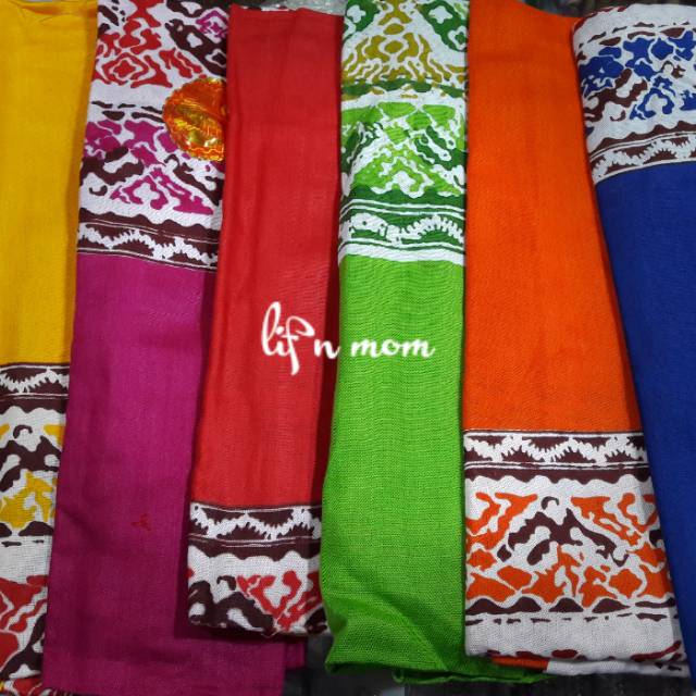 Selendang tari batik perlengkapan tarian tradisional-1