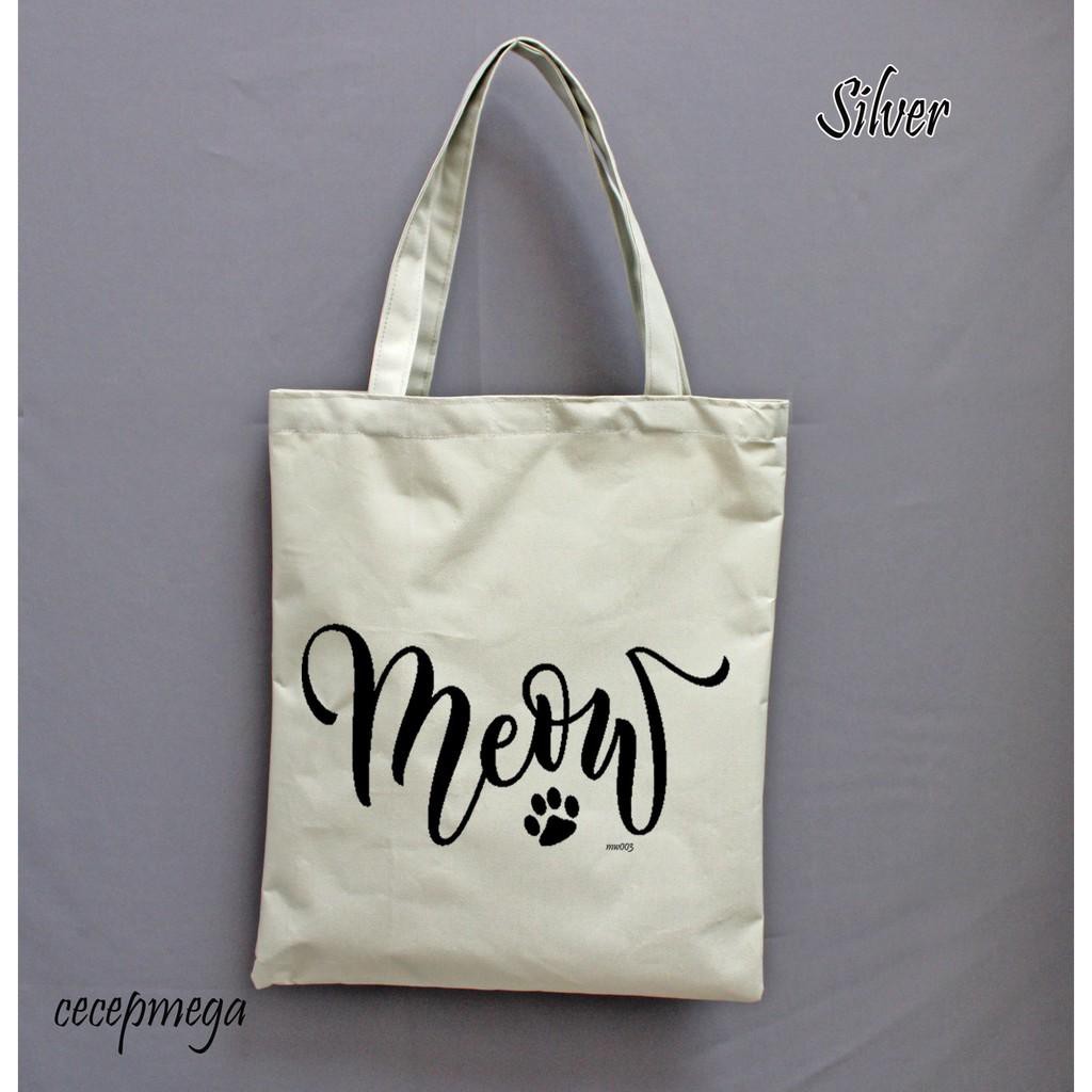 Promo totebeg meow desain MW003 Limited