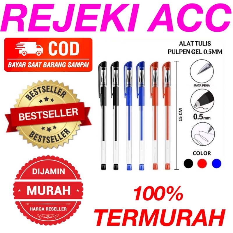 

Pulpen bolpen Tinta Cair & Isi Ulang Pena Sekolah Pena Office Kantor Serbaguna Wanita Cowok 488