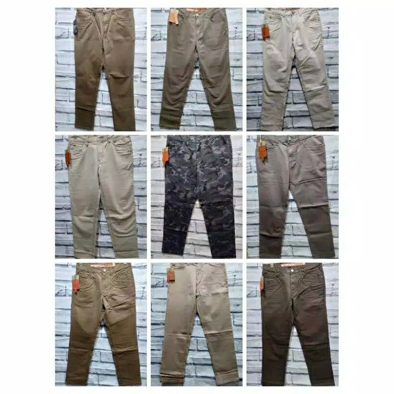 Celana Casual Panjang Katun Watchout Original