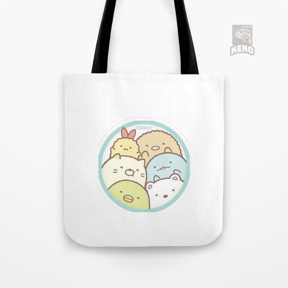 Tote Bag kanvas Sumikko Gurashi 9