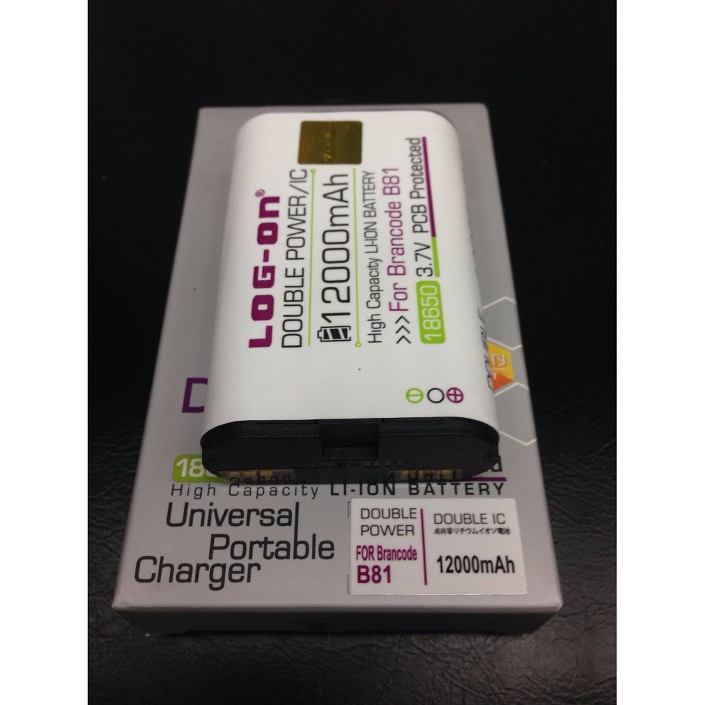 Baterai Brand Code Brandcode B81 B-81 Double Power Log On 12000Mah lishanty