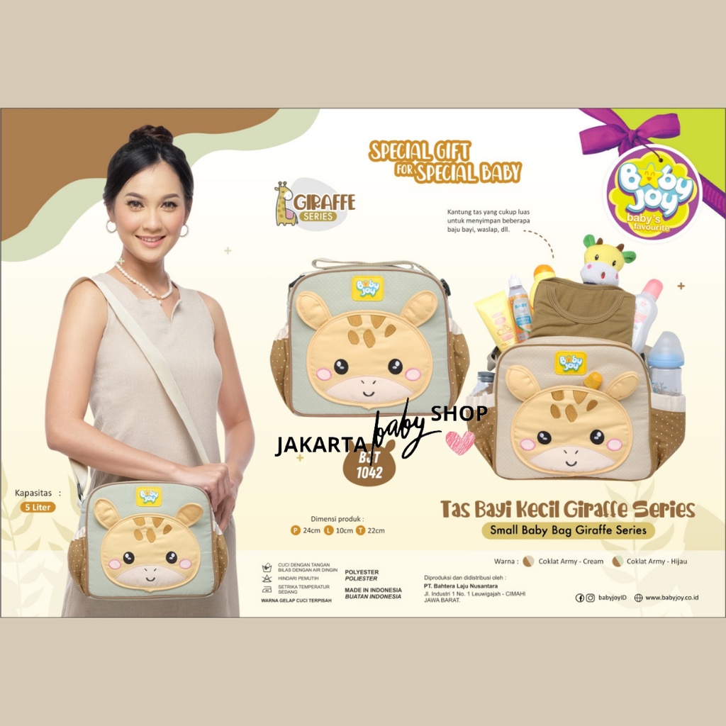 TAS BAYI KECIL GIRAFFE SERIES BABY JOY BJT1042