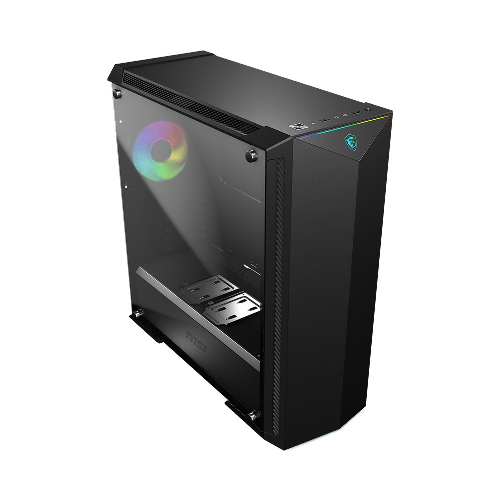 CASING MSI MPG GUNGNIR 100 - TEMPERED - RGB FAN &amp; STRIP CASE