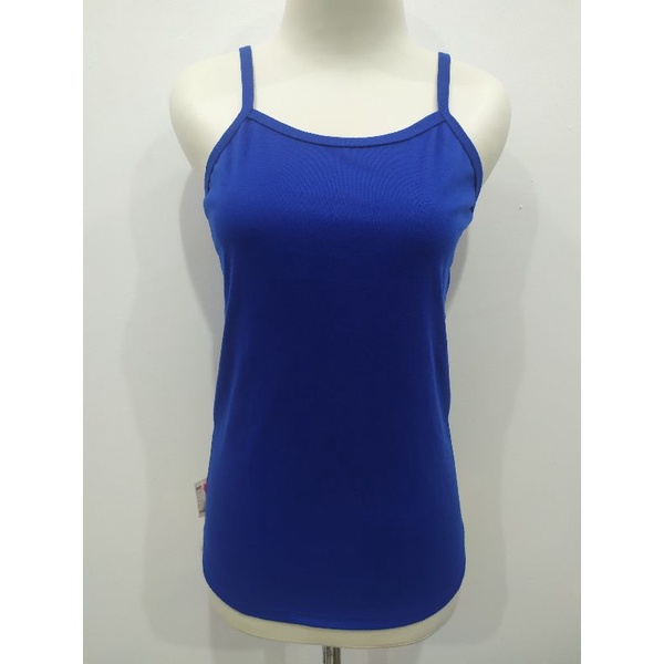 Tanktop wanita tali besar /Singlet wanita premium#Tanktop Jumbo Virtus#Promo-Biru tali kecil