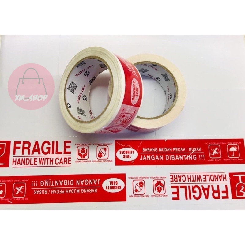 LAKBAN FRAGILE HANDLE WITH CARE 45MM*72YARD LAKBAN FRAGILE