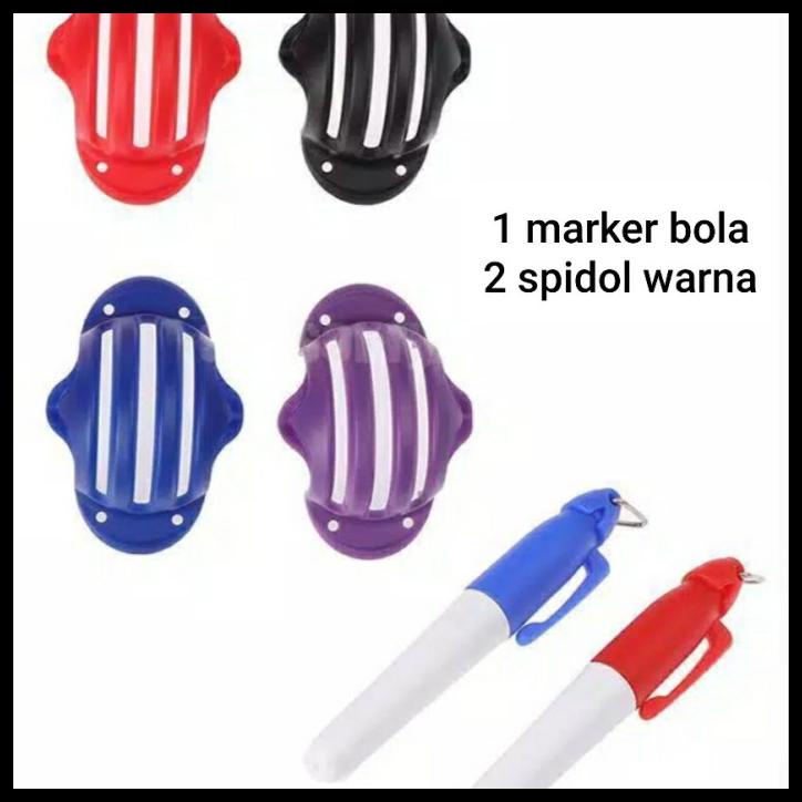 

TERBARUU!! marker bola golf 3 line dan spidol TERLARIS