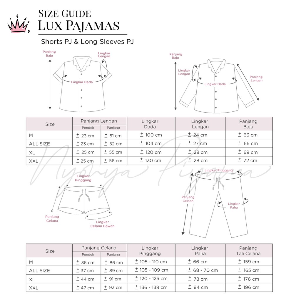 Lux Nyonya Piyama Maxmara Set Piyama (Morganite)-2