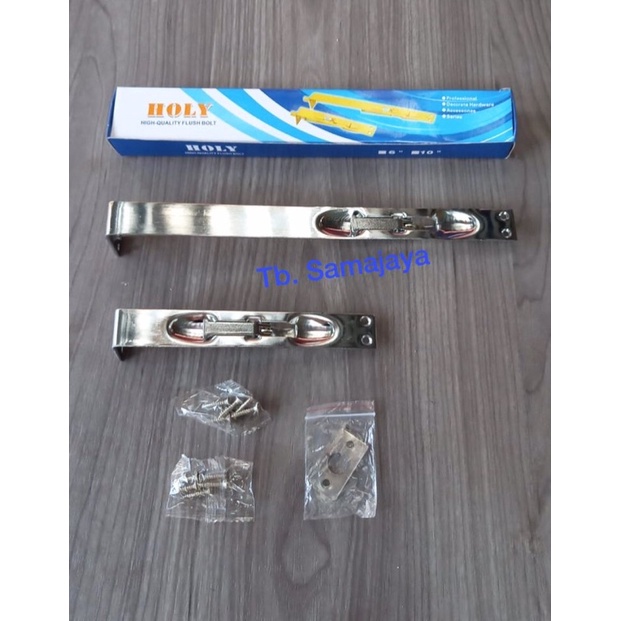 Grendel Tanam Pintu . Grendel Pintu ganda . kunci pintu double 1 set atas bawah