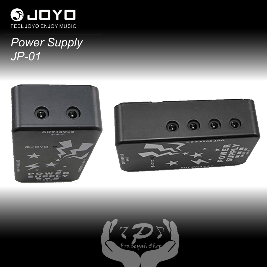 Multi Power Supply Adaptor Joyo 10 Output Effect Gitar Adapter Efek JP 01