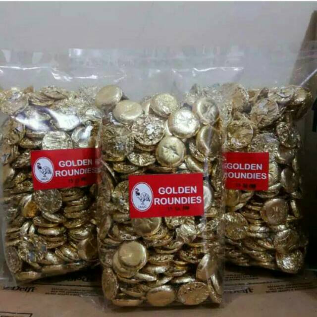 

Golden rounds / coklat koin 1/2kg