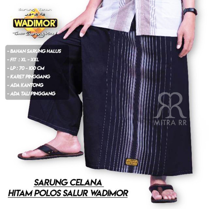 Sarung Celana WADIMOR Motif Salur Polos Warna Dewasa