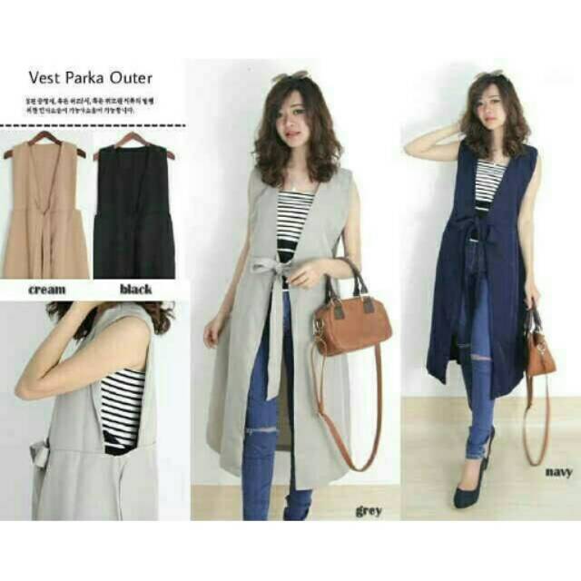 vest parka outer