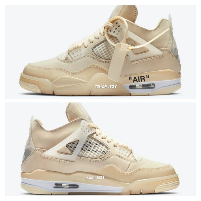 Nike Air Jordan 4 Retro off White - Sail
