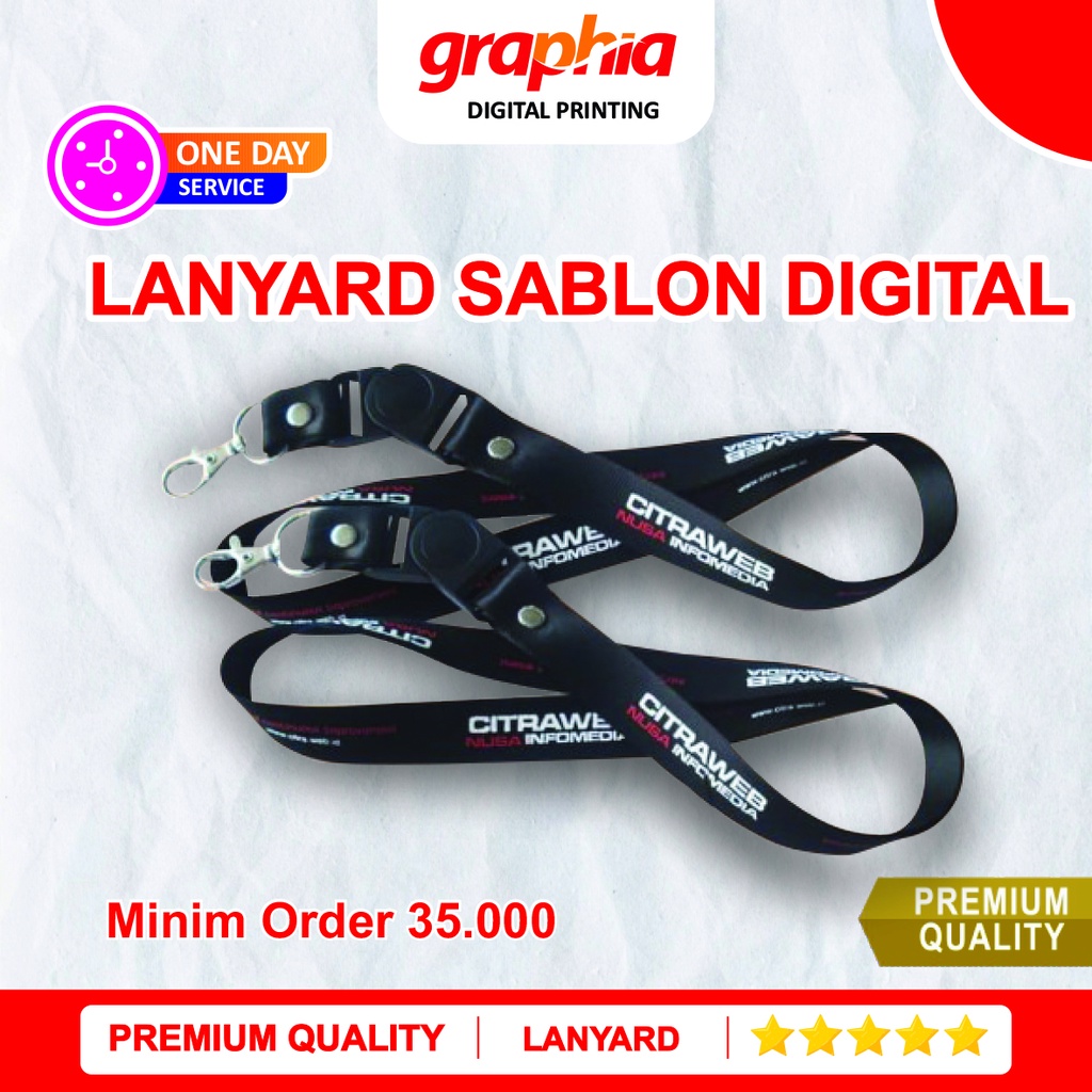 

Tali Lanyard Sablon Digital