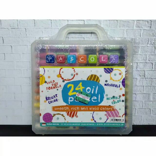 

Pascola Crayon oil pastel 24 warna