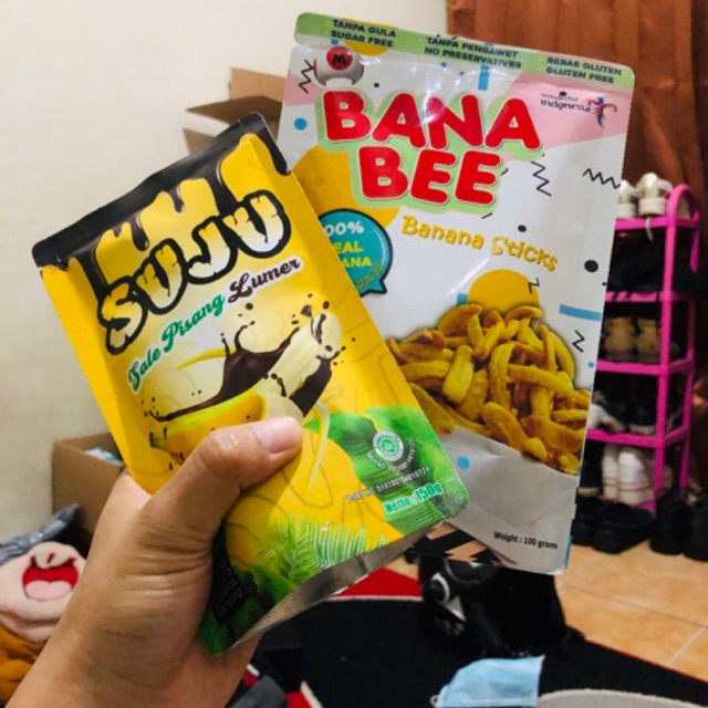 

Bana bee suju lumer cocok buat cemilan saat santai dan bisa di bawa kemana aja