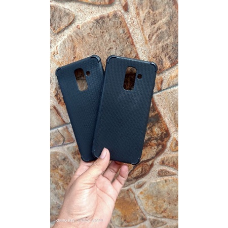 SOFT CASE SAMSUNG GALAXY A6 PLUS CASE ANTI CRACK