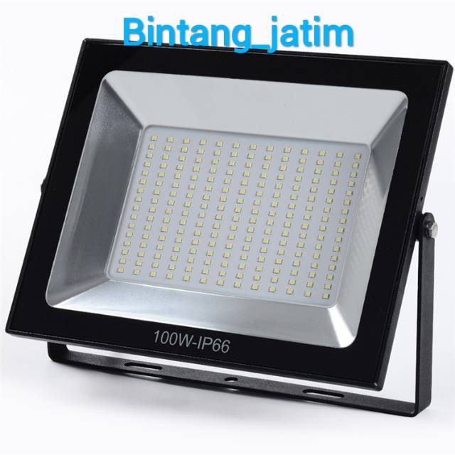 lampu sorot tipis led 100w outdoor tembak/ flood light/ kap sorot led