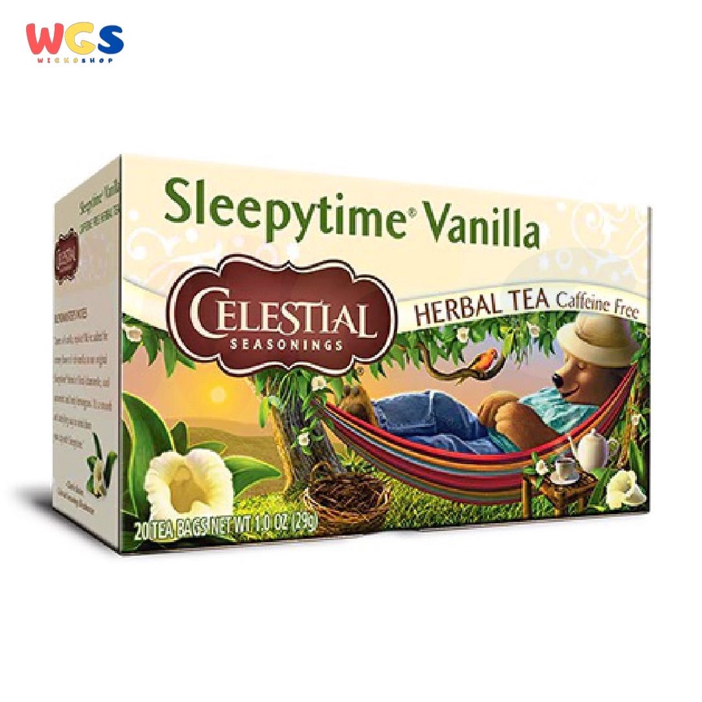 Celestial Seasonings Sleepytime Vanilla Herbal Tea 20s 1.5g